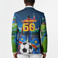 DR Congo Patrice Lumumba Blazer Kinshasa Stadium Flag - King Of Kinshasa Football