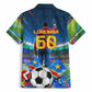 DR Congo Patrice Lumumba Hawaiian Shirt Kinshasa Stadium Flag - King Of Kinshasa Football