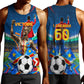 DR Congo Patrice Lumumba Men Tank Top Kinshasa Stadium Flag - King Of Kinshasa Football