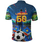 DR Congo Patrice Lumumba Polo Shirt Kinshasa Stadium Flag - King Of Kinshasa Football