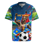 DR Congo Patrice Lumumba Rugby Jersey Kinshasa Stadium Flag - King Of Kinshasa Football