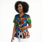 DR Congo Patrice Lumumba Scrub Top Kinshasa Stadium Flag - King Of Kinshasa Football