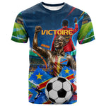 DR Congo Patrice Lumumba T shirt Kinshasa Stadium Flag - King Of Kinshasa Football