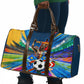 DR Congo Patrice Lumumba Travel Bag Kinshasa Stadium Flag - King Of Kinshasa Football