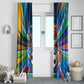 DR Congo Patrice Lumumba Window Curtain Kinshasa Stadium Flag - King Of Kinshasa Football