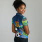 DR Congo Patrice Lumumba Women Polo Shirt Kinshasa Stadium Flag - King Of Kinshasa Football