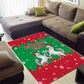 Christmas Burkina Faso Area Rug Snowflake Horses and Coat of Arms - African Pride