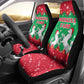Christmas Burkina Faso Car Seat Cover Snowflake Horses and Coat of Arms - African Pride