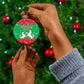 Christmas Burkina Faso Ceramic Ornament Snowflake Horses and Coat of Arms - African Pride