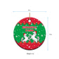 Christmas Burkina Faso Ceramic Ornament Snowflake Horses and Coat of Arms - African Pride