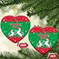 Christmas Burkina Faso Ceramic Ornament Snowflake Horses and Coat of Arms - African Pride