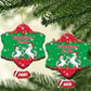 Christmas Burkina Faso Ceramic Ornament Snowflake Horses and Coat of Arms - African Pride