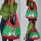 Christmas Burkina Faso Grocery Bag Snowflake Horses and Coat of Arms - African Pride