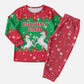Christmas Burkina Faso Christmas Pajama Set Snowflake Horses and Coat of Arms - African Pride