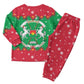Christmas Burkina Faso Christmas Pajama Set Snowflake Horses and Coat of Arms - African Pride