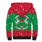 Christmas Burkina Faso Sherpa Hoodie Snowflake Horses and Coat of Arms - African Pride