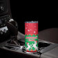 Christmas Burkina Faso Skinny Tumbler Snowflake Horses and Coat of Arms - African Pride