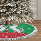Christmas Burkina Faso Tree Skirt Snowflake Horses and Coat of Arms - African Pride