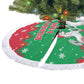 Christmas Burkina Faso Tree Skirt Snowflake Horses and Coat of Arms - African Pride