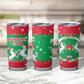 Christmas Burkina Faso Tumbler Cup Snowflake Horses and Coat of Arms - African Pride