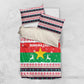 Christmas Burkina Faso Bedding Set Reindeer Star Design - African Pride