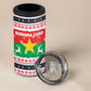 Christmas Burkina Faso 4 in 1 Can Cooler Tumbler Reindeer Star Design - African Pride