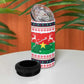 Christmas Burkina Faso 4 in 1 Can Cooler Tumbler Reindeer Star Design - African Pride