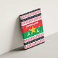 Christmas Burkina Faso Canvas Wall Art Reindeer Star Design - African Pride