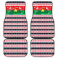 Christmas Burkina Faso Car Mats Reindeer Star Design - African Pride