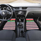 Christmas Burkina Faso Car Mats Reindeer Star Design - African Pride