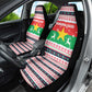 Christmas Burkina Faso Car Seat Cover Reindeer Star Design - African Pride
