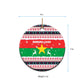 Christmas Burkina Faso Ceramic Ornament Reindeer Star Design - African Pride