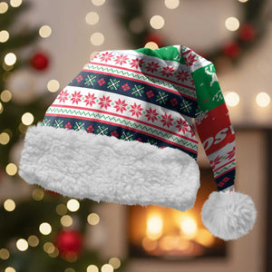 Christmas Burkina Faso Christmas Santa Hat Reindeer Star Design - African Pride