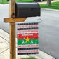 Christmas Burkina Faso Garden Flag Reindeer Star Design - African Pride