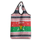 Christmas Burkina Faso Grocery Bag Reindeer Star Design - African Pride