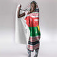 Christmas Burkina Faso Hooded Blanket Reindeer Star Design - African Pride