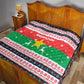 Christmas Burkina Faso Quilt Reindeer Star Design - African Pride
