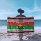 Christmas Burkina Faso Sarong Reindeer Star Design - African Pride