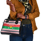 Christmas Burkina Faso Shoulder Handbag Reindeer Star Design - African Pride