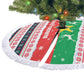 Christmas Burkina Faso Tree Skirt Reindeer Star Design - African Pride