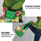 Ethiopia Christmas Grocery Bag Santa Riding Lion Ethiopian Flag Colors and Tribal - African Pride