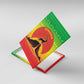 Ethiopia Christmas Canvas Wall Art Mountain Gazelle Sunset Ethiopian Flag - African Pride