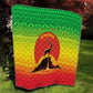 Ethiopia Christmas Quilt Mountain Gazelle Sunset Ethiopian Flag - African Pride