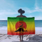 Ethiopia Christmas Sarong Mountain Gazelle Sunset Ethiopian Flag - African Pride