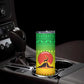 Ethiopia Christmas Skinny Tumbler Mountain Gazelle Sunset Ethiopian Flag - African Pride