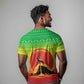 Ethiopia Christmas T shirt Mountain Gazelle Sunset Ethiopian Flag - African Pride