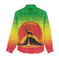 Ethiopia Christmas Women Casual Shirt Mountain Gazelle Sunset Ethiopian Flag - African Pride