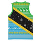 Tanzania Christmas Basketball Jersey Giraffe Christmas Tree Snowflakes and Flag - African Pride