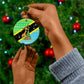 Tanzania Christmas Ceramic Ornament Giraffe Christmas Tree Snowflakes and Flag - African Pride