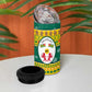 Togo Christmas 4 in 1 Can Cooler Tumbler African Santa Lion Drummer Gingerbread - African Pride
